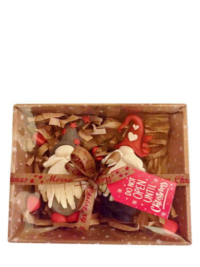 Χριστουγεννιάτικο κουτί craft με αστεράκια με διάφανο καπάκι για μπισκότα η άλλα γλυκά