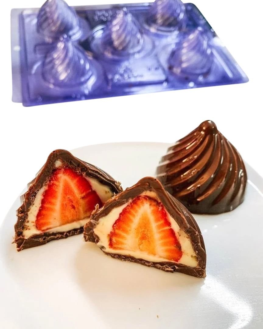 SPECIAL καλούπι σοκολάτας για γεμιστές τρούφες Kiss