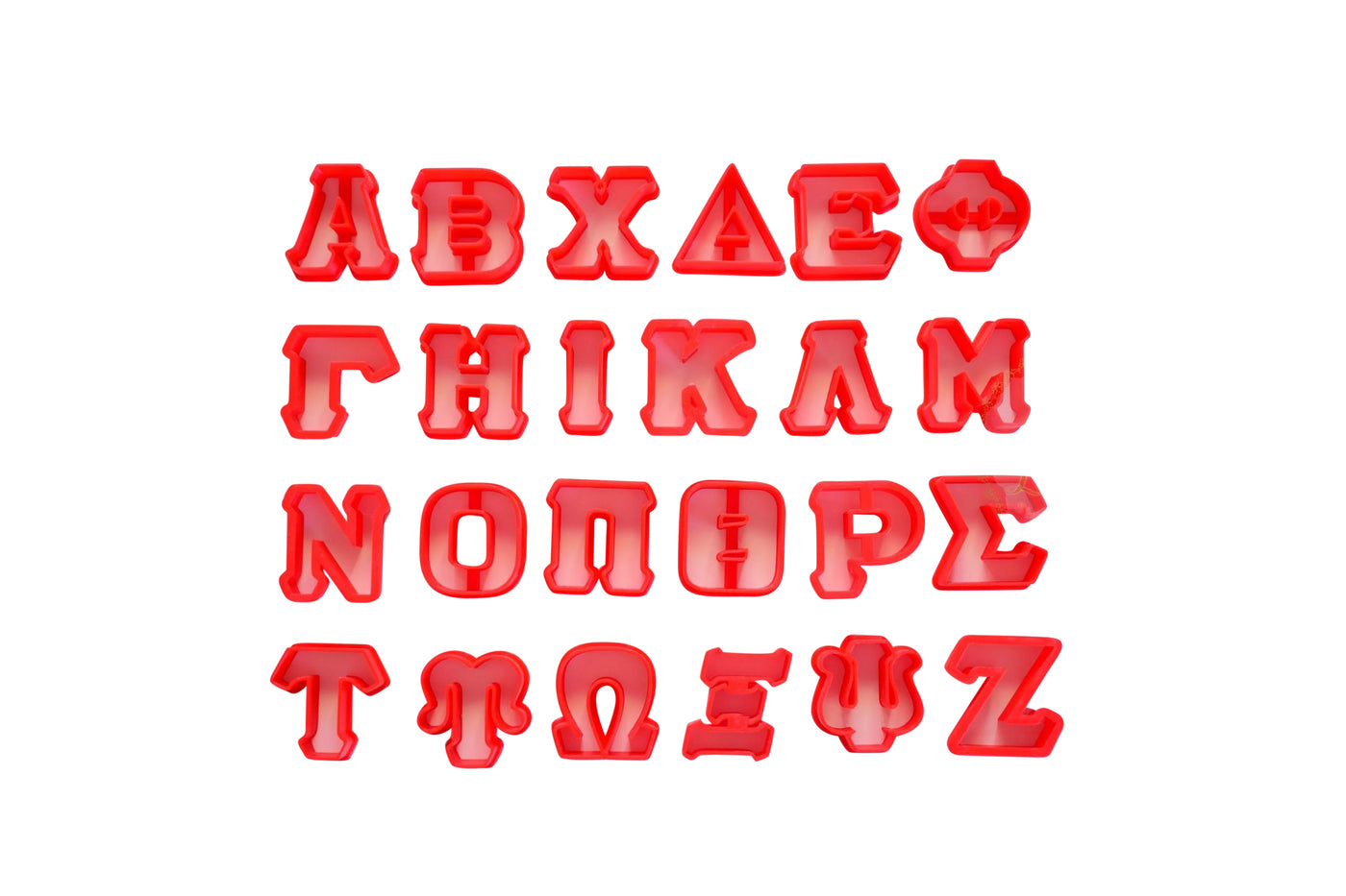 Σετ κουπάτ ελληνικό Αλφάβητο
