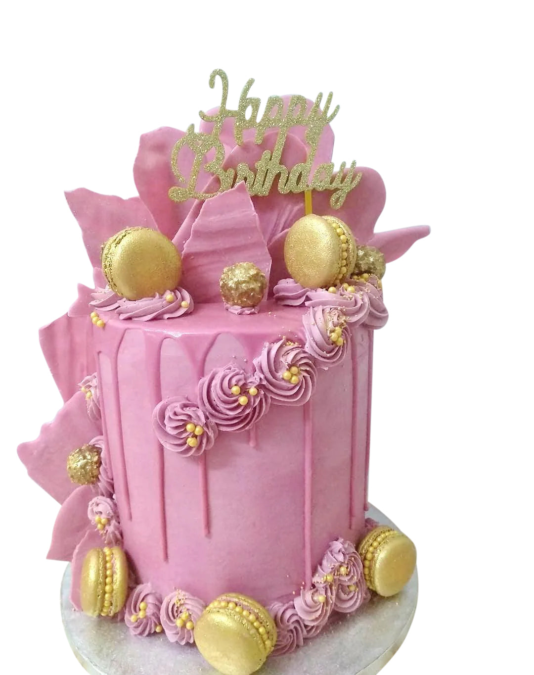 Topper τούρτας Happy Birthday