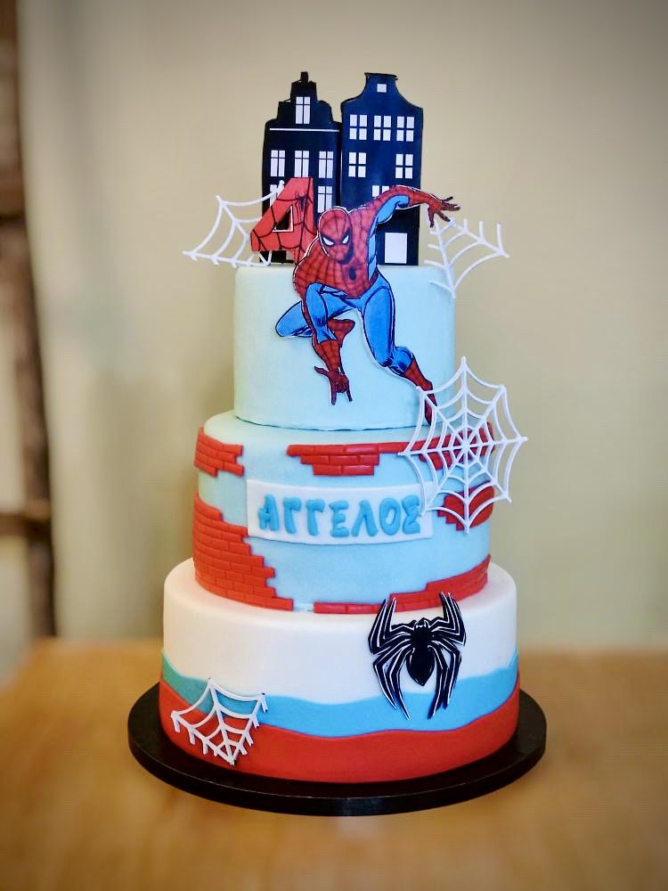 Cake Topper Spider Web