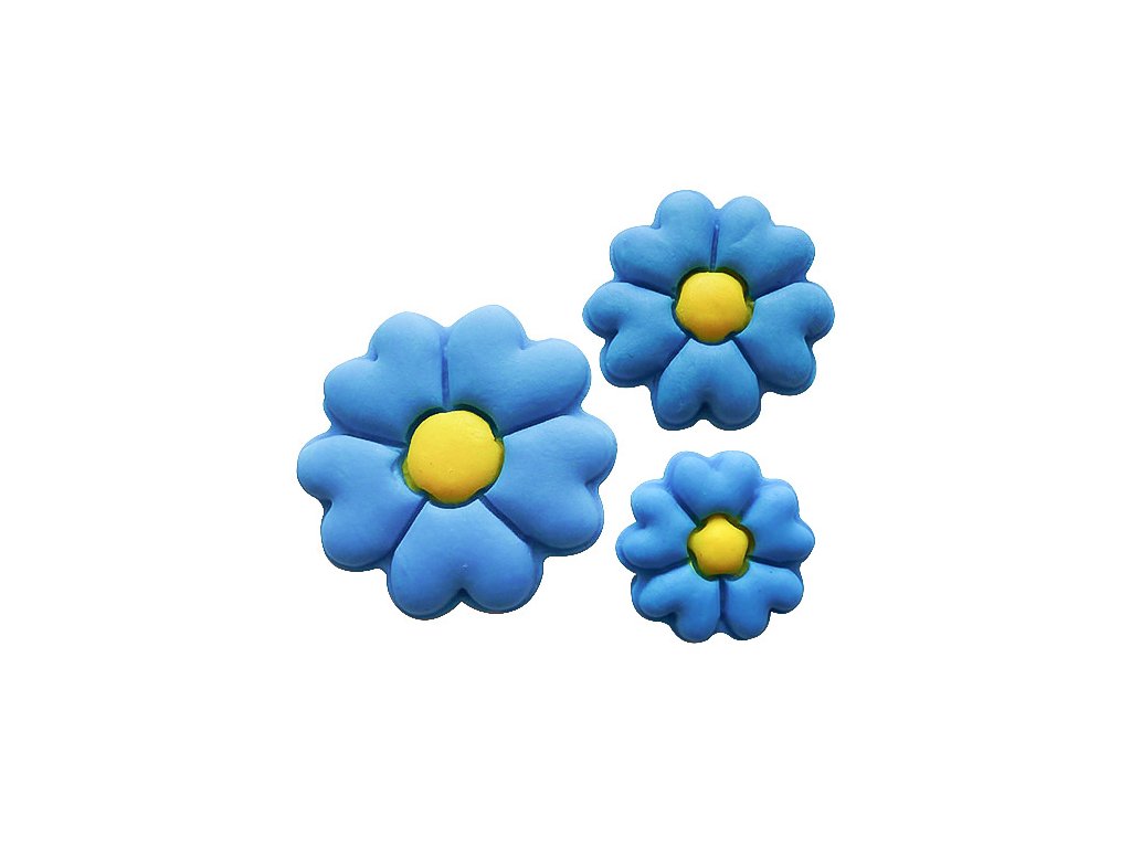Καλούπι σιλικόνης Λουλούδι σε 3 μεγέθη
