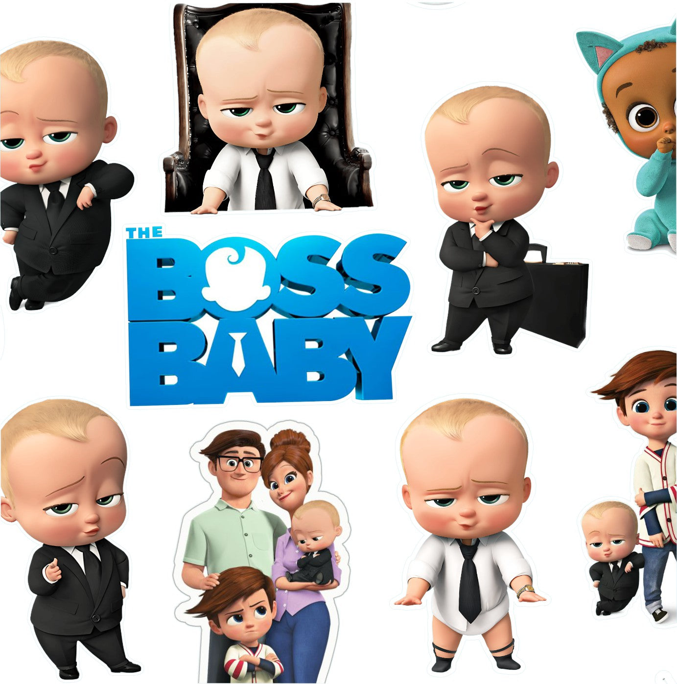 Βρώσιμα σχέδια Baby Boss 28 τεμ.