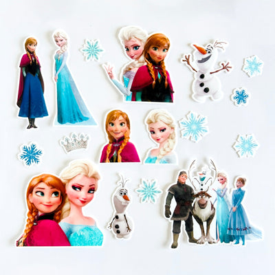 Βρώσιμα σχέδια σετ Frozen 17 τεμ. - Made by Lenka Sweet Dreams - Lenka Sweet Dreams