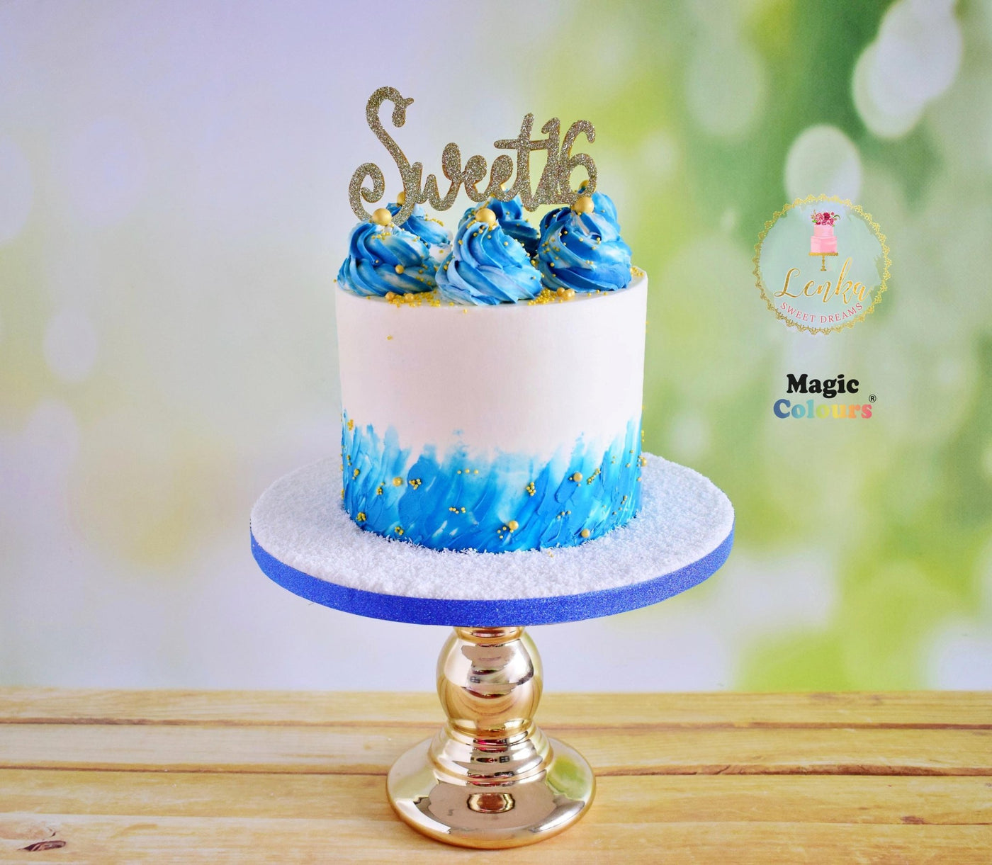 Cake topper Sweet 16 - Lenka Sweet Dreams - Lenka Sweet Dreams