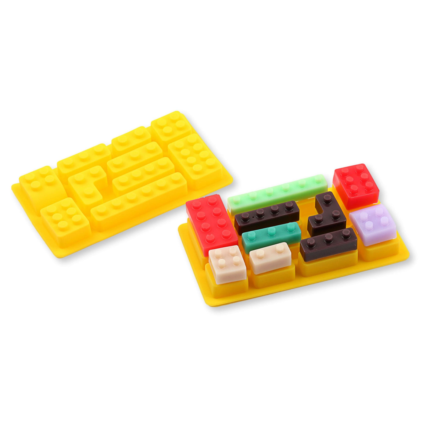 Φόρμα σιλικόνης 10 τουβλάκια Lego