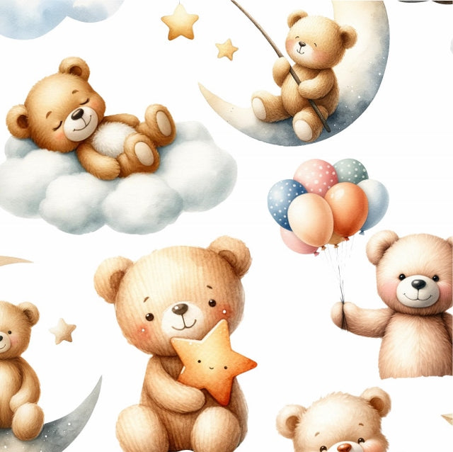 Βρώσιμα σχέδια σετ Lovely bears 26 τεμ.