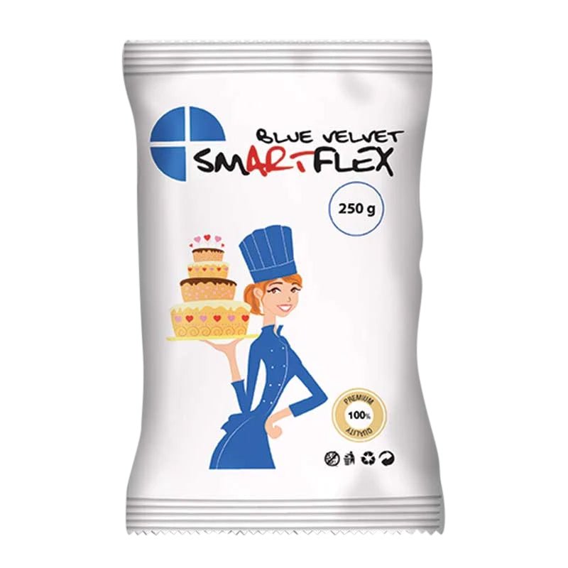 Μπλε ζαχαρόπαστα SmartFlex Velvet 250 γρ. - Formix - Lenka Sweet Dreams