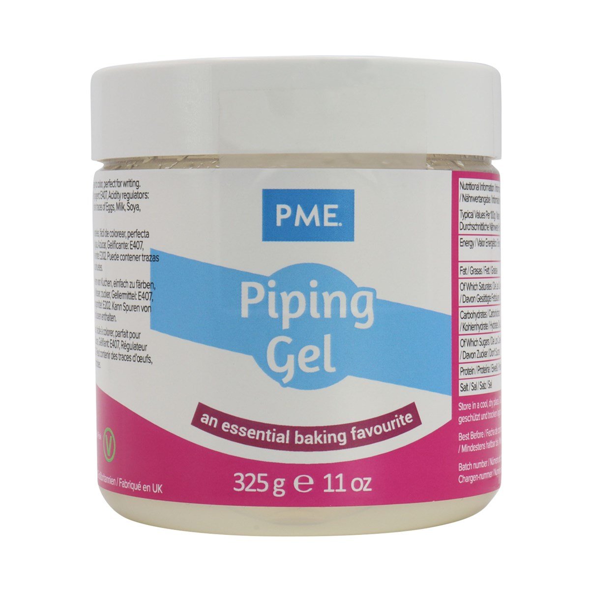 Piping gel PME 325 γρ. - PME - Lenka Sweet Dreams