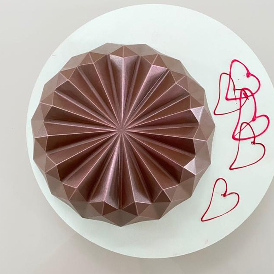 SPECIAL επαγγελματικό καλούπι σοκολάτας κέικ Origami - BWB - Lenka Sweet Dreams