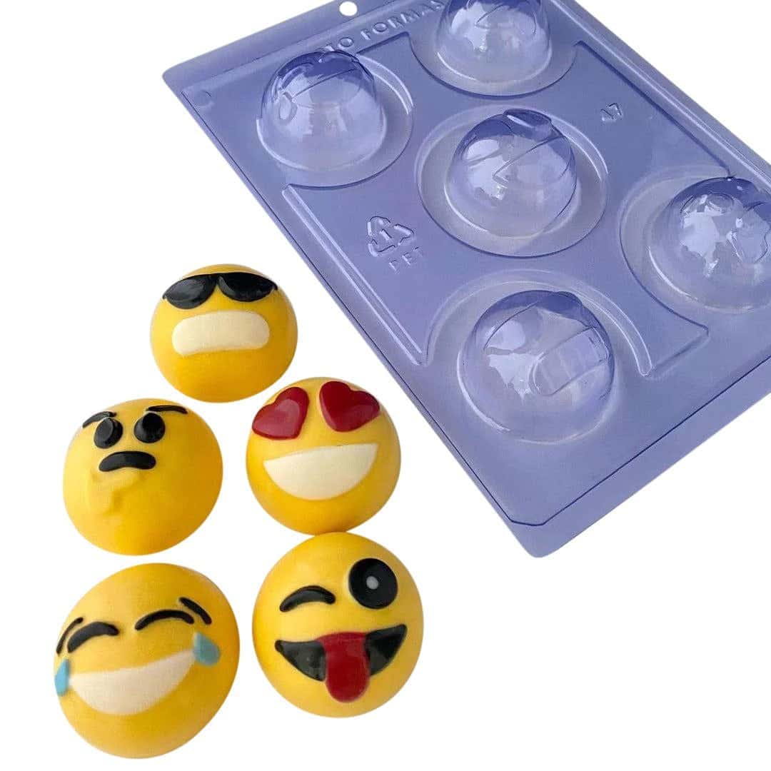 SPECIAL καλούπι σοκολάτας Emoji - Porto Formas - Lenka Sweet Dreams