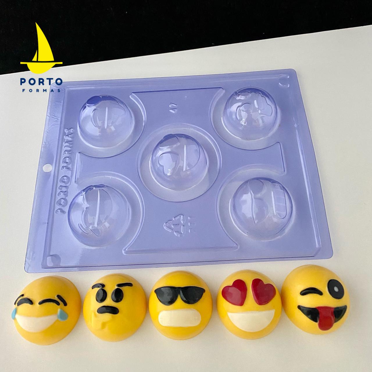 SPECIAL καλούπι σοκολάτας Emoji - Porto Formas - Lenka Sweet Dreams