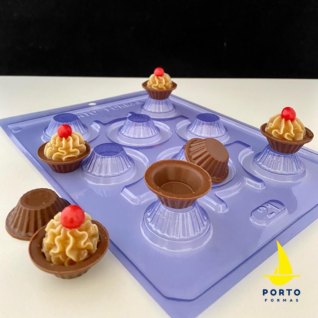 SPECIAL καλούπι σοκολάτας Mini Cupcakes - Porto Formas - Lenka Sweet Dreams