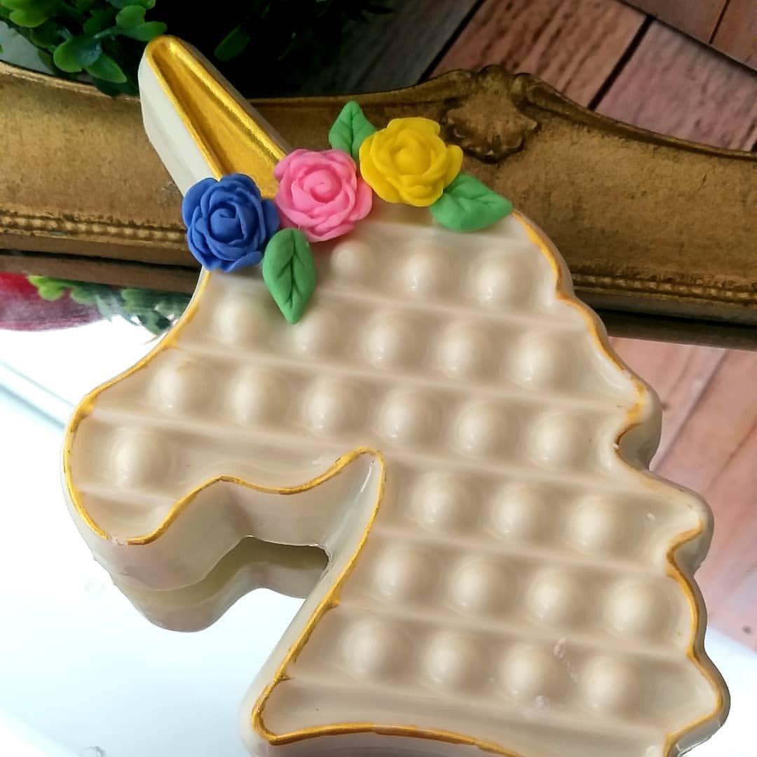 SPECIAL καλούπι σοκολάτας POP IT Unicorn - Porto Formas - Lenka Sweet Dreams