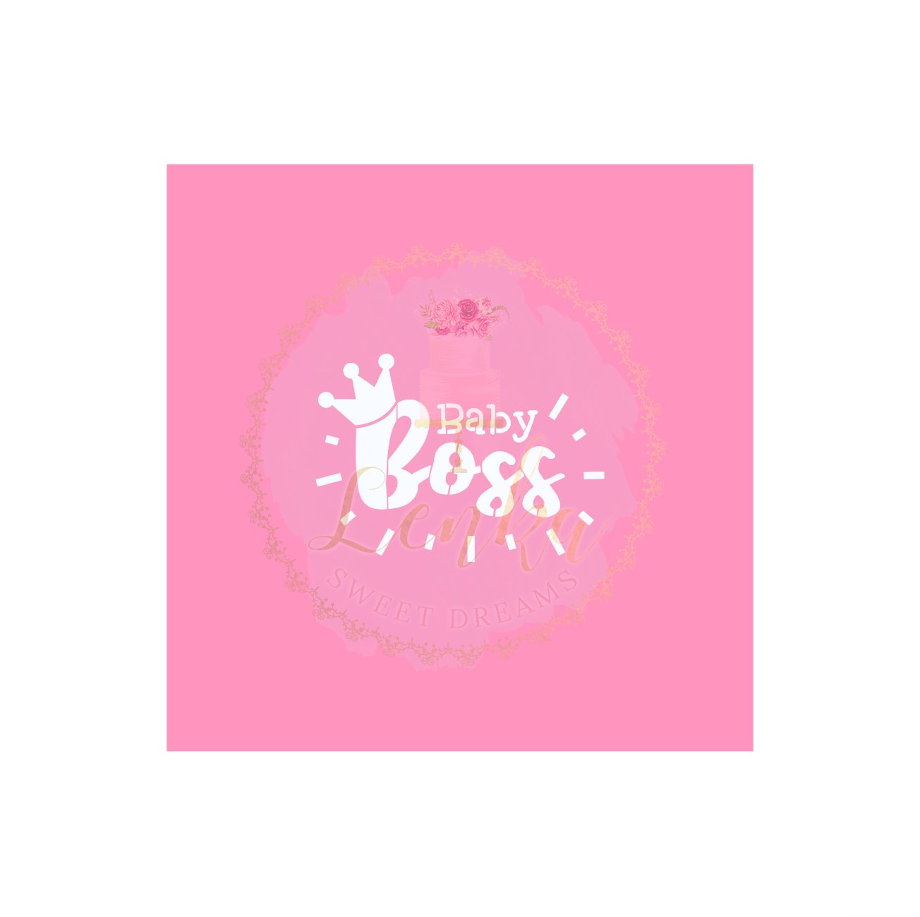 Στένσιλ ''Baby Boss''. - Made by Lenka Sweet Dreams - Lenka Sweet Dreams