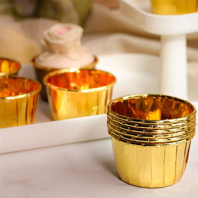 Θήκες ψησίματος για cupcakes σε χρυσό και ροζ 50 τεμ. - Lenka Sweet Dreams - Lenka Sweet Dreams