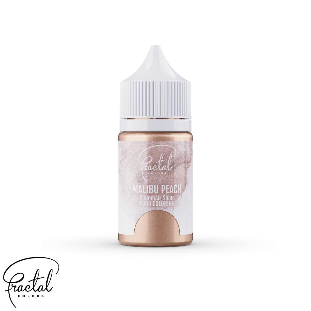 Χρώμα αερογράφου περλέ μεταλλικό Malibu peach Fractal 33ml. - Fractal - Lenka Sweet Dreams