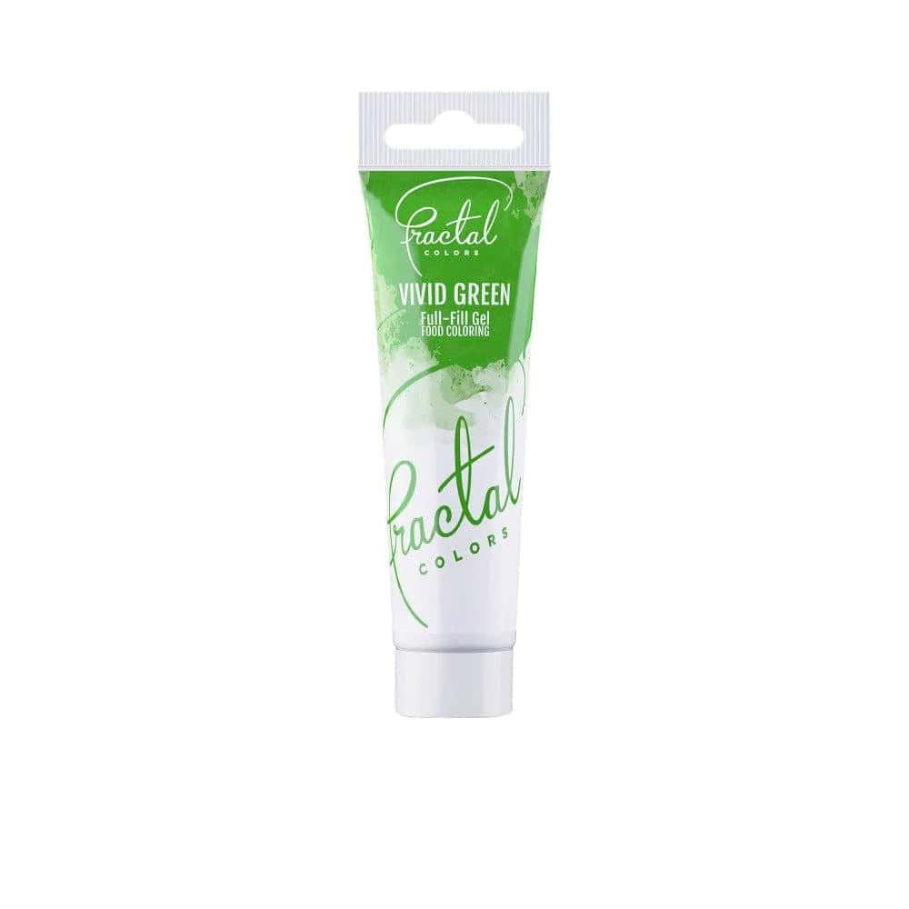 Χρώμα gel Vivid green Fractal 30 γρ. - Fractal - Lenka Sweet Dreams