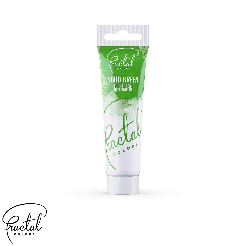 Χρώμα gel Vivid green Fractal 30 γρ. - Fractal - Lenka Sweet Dreams