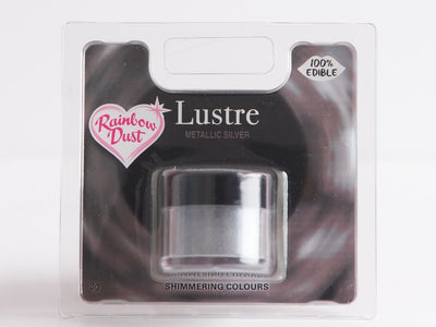 Χρώμα σε σκόνη Metallic silver Rainbow Dust 3 γρ. - Rainbow Dust - Lenka Sweet Dreams