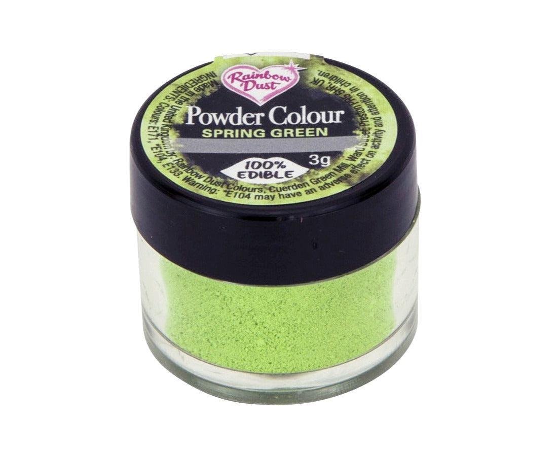 Χρώμα σε σκόνη Spring green Rainbow dust 3 γρ. - Rainbow Dust - Lenka Sweet Dreams