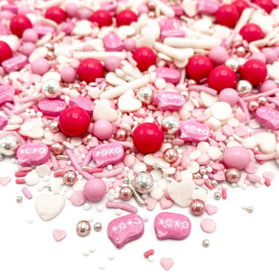 Ζαχαρωτά στολίδια Be my valentine Happy sprinkles 90 γρ. - Happy Sprinkles - Lenka Sweet Dreams