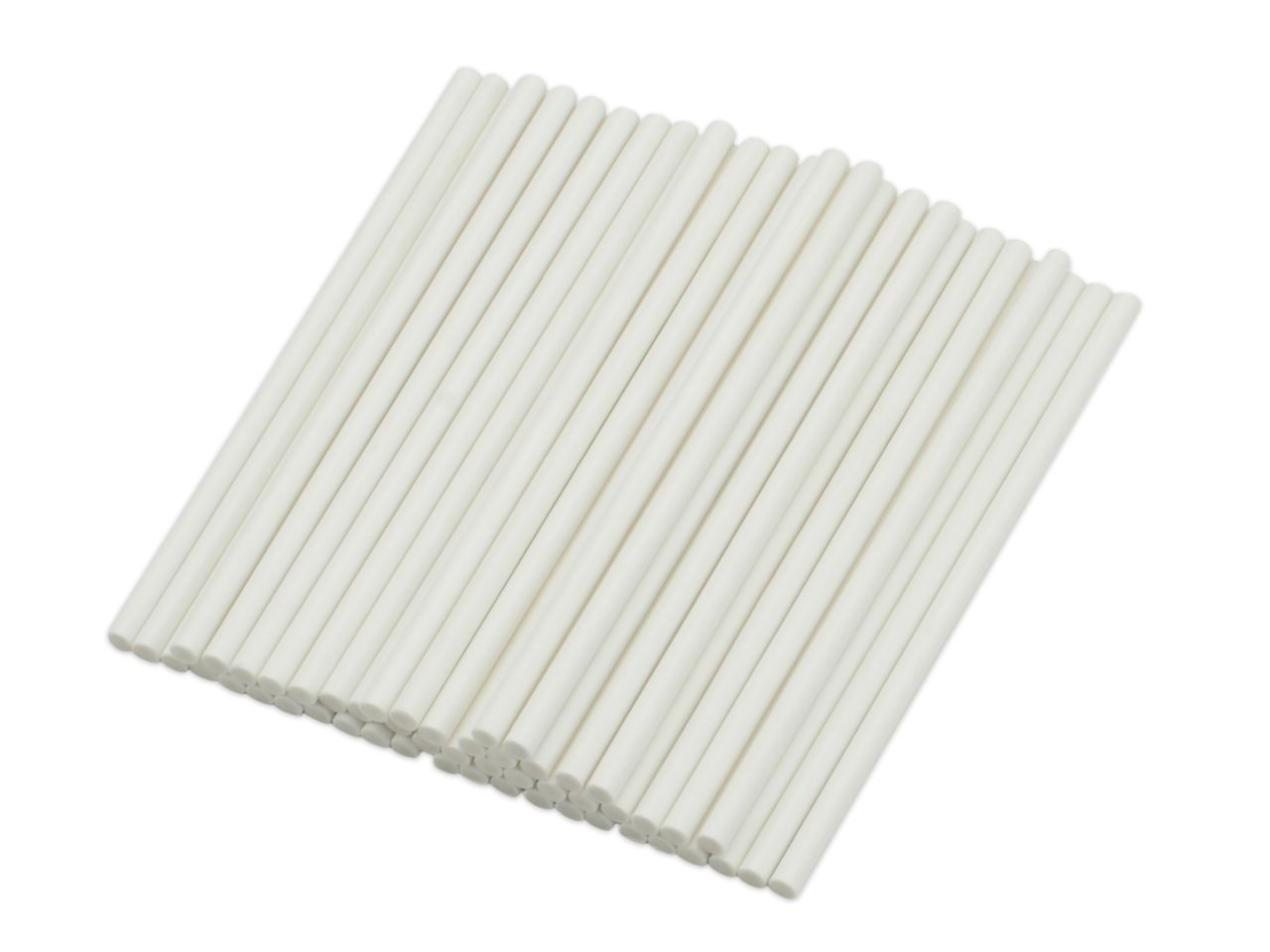 Λευκά χάρτινα sticks 20 τεμάχια 15 εκ.