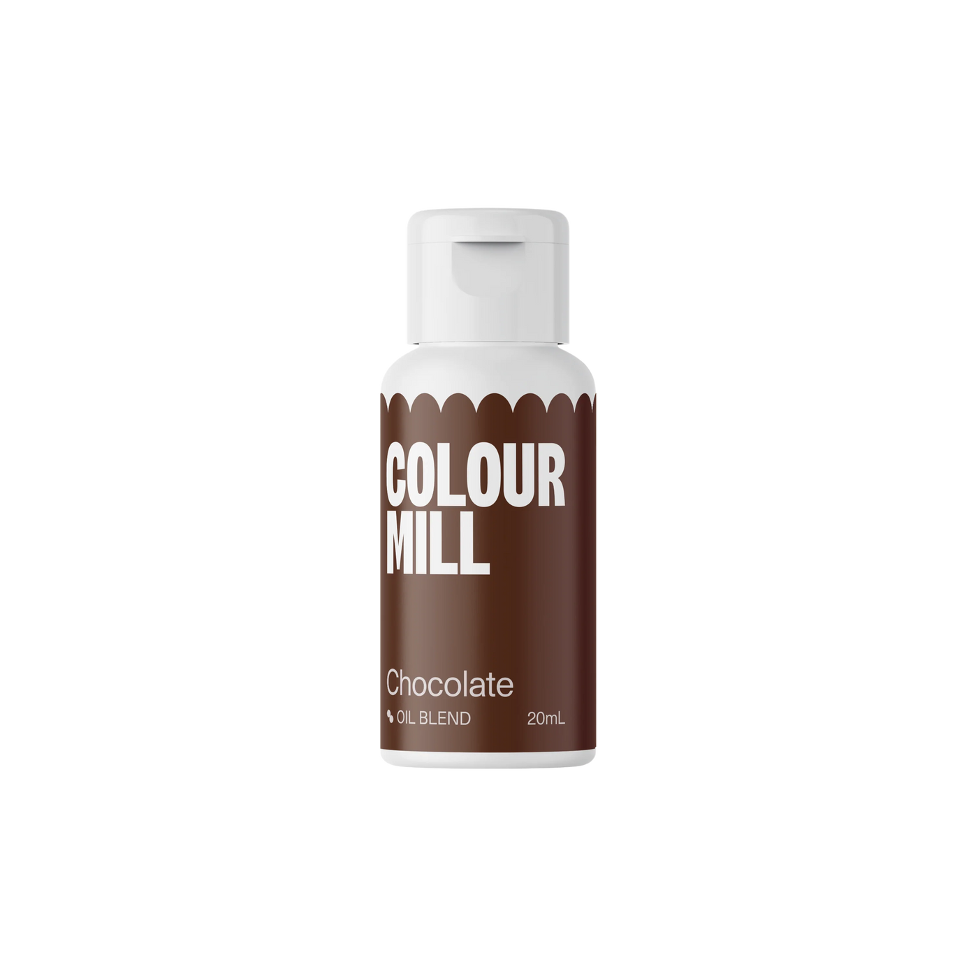 Χρώμα Πάστας Chocolate oil based Colour Mill 20 ml.