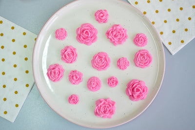 Ζαχαρωτά ροζ τριαντάφυλλα 16 τεμαχίων - Lenka Sweet Dreams