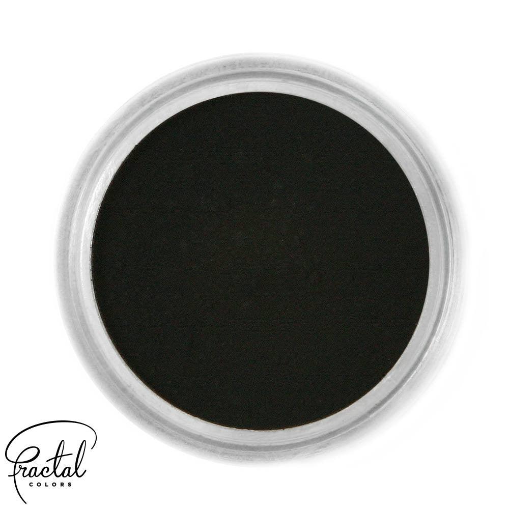 BLACK - ΜΑΥΡΟ χρώμα σε σκόνη - 10 ML- Fractal