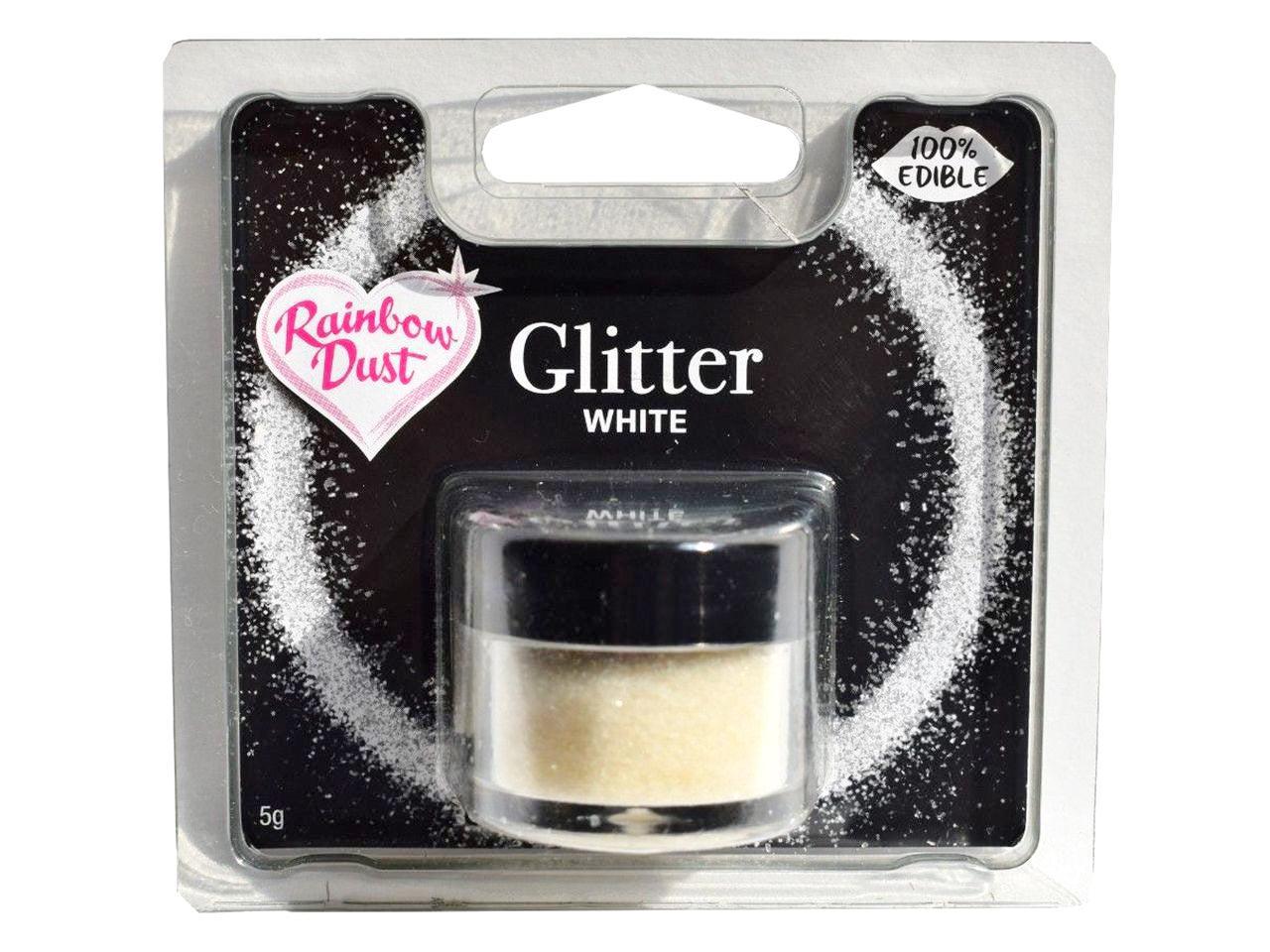 Βρώσιμο Γκλίτερ - Λευκό - (Glitter White) Rainbow Dust - Lenka Sweet Dreams