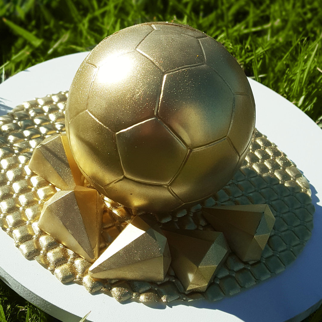 SPECIAL επαγγελματικό καλούπι σοκολάτας μπάλα ποδόσφαιρου 1 kg - Lenka Sweet Dreams
