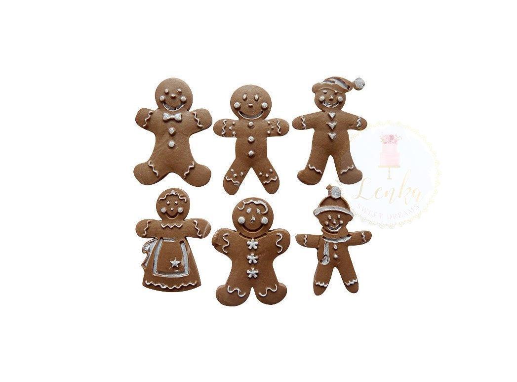 Καλούπι σιλικόνης ανθρωπάκια gingerbread - Lenka Sweet Dreams