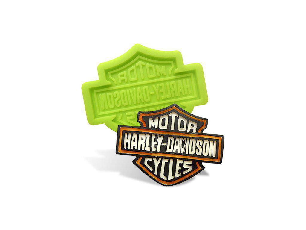 Καλούπι σιλικόνης σύμβολο Harley -Davidson. - Lenka Sweet Dreams