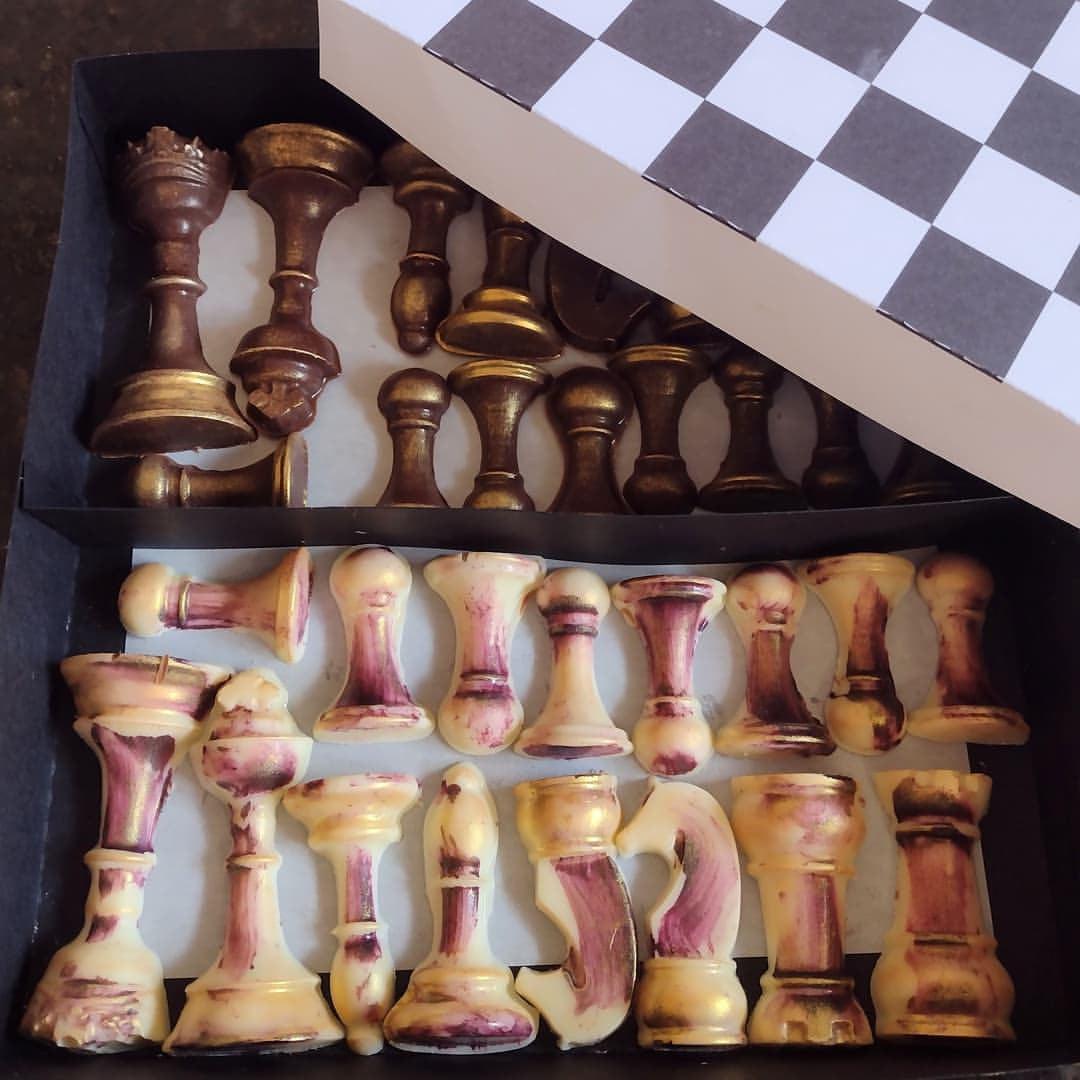 Καλούπι Σοκολάτας Πιόνια για Σκάκι