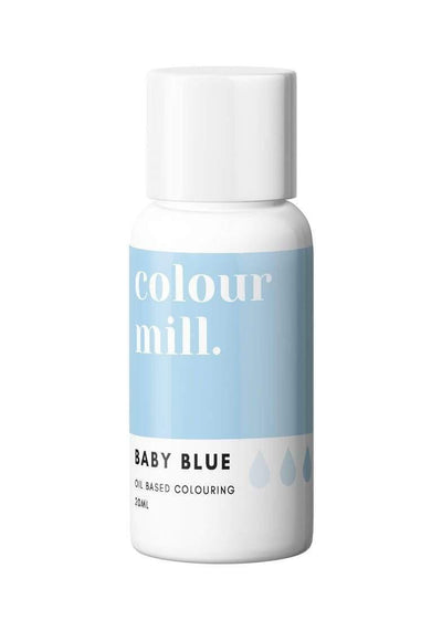 Χρώμα Πάστας - Απαλό γαλάζιο - Oil Based - Colour Mill - Baby blue