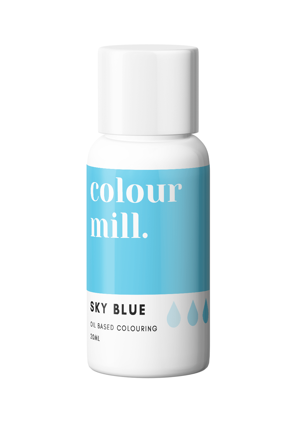 Χρώμα Πάστας - Γαλάζιο ουρανού - Oil Based - Colour Mill - Sky blue.