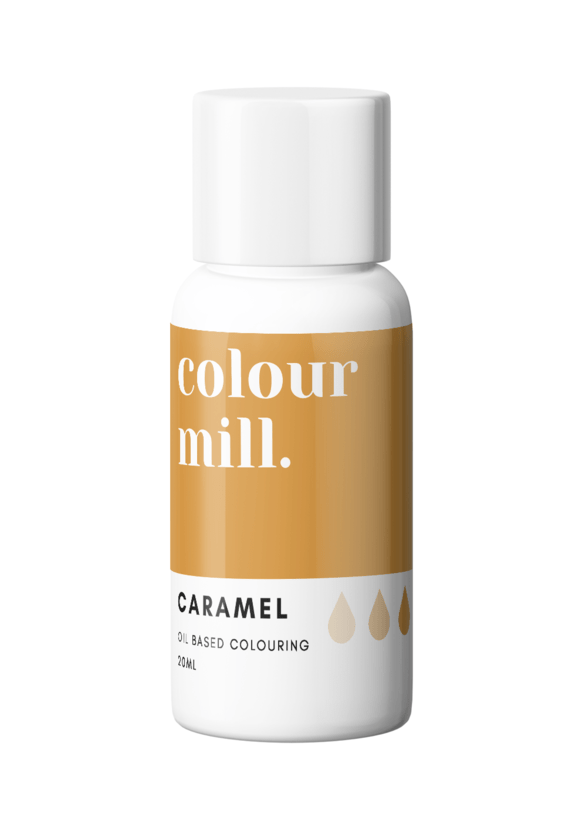 Χρώμα Πάστας - Καραμέλα - Oil Based -Colour Mill - Caramel -20ml