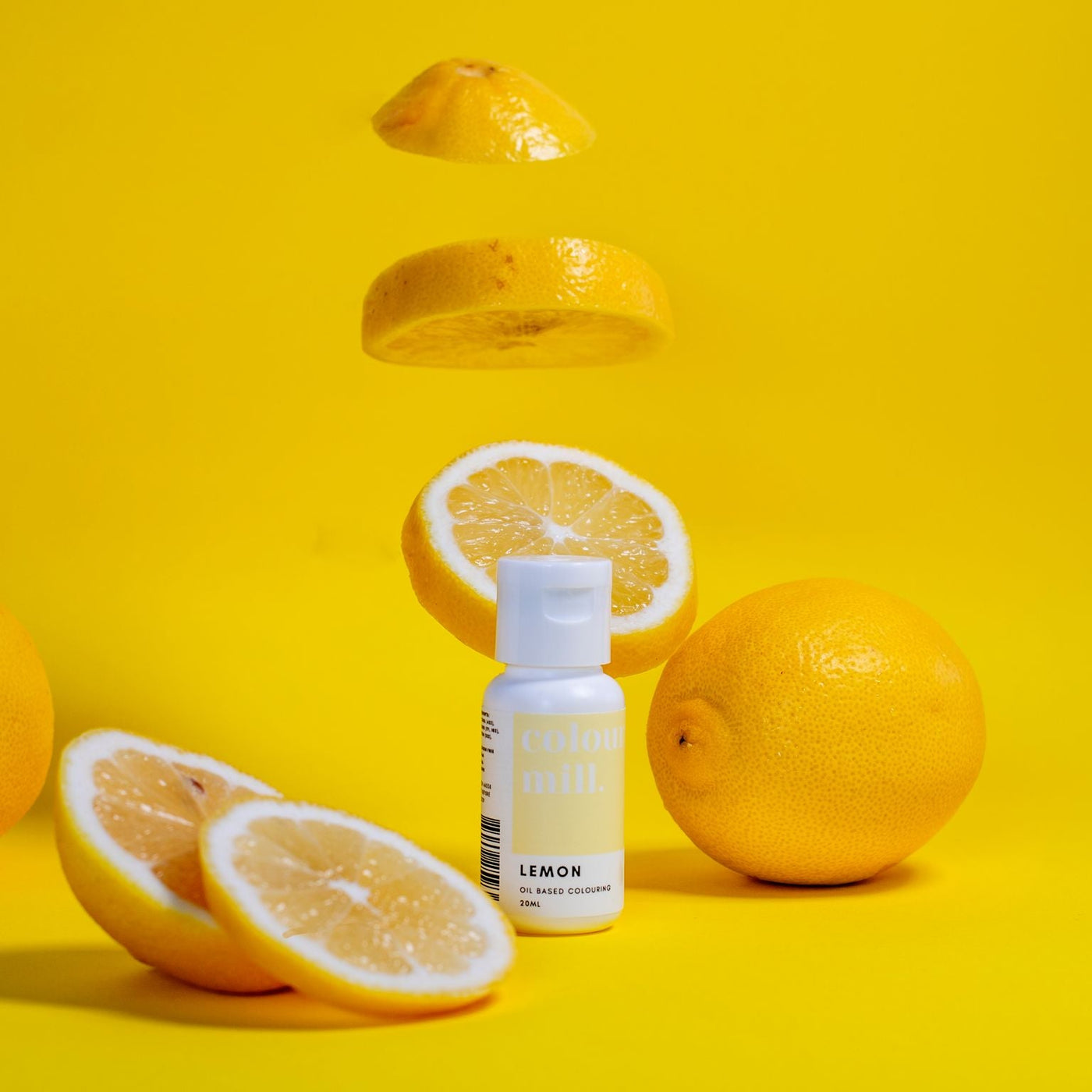 Χρώμα Πάστας Lemon oil based Colour Mill 20 ml.