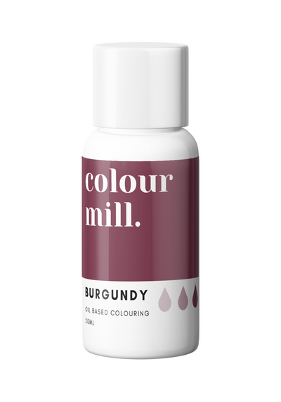 Χρώμα Πάστας Μπορντώ - Oil Based - Colour Mill - BURGUNDY