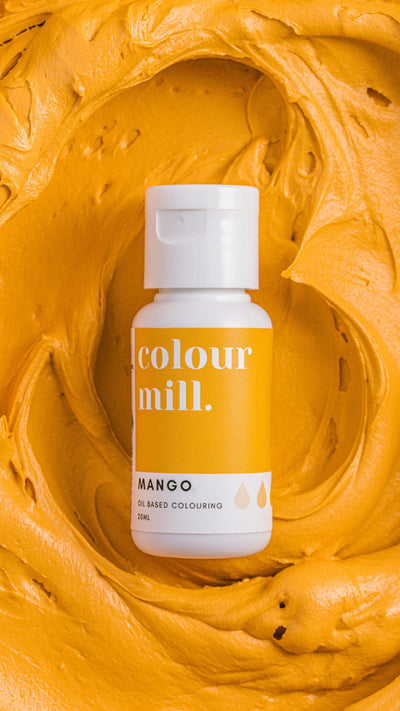 Χρώμα Πάστας - Ποτοκαλί Μάνγκο - Oil Based -Colour Mill - Mango -20ml