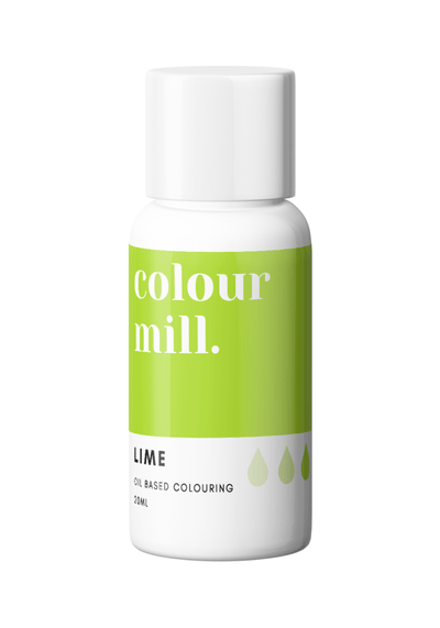 Χρώμα Πάστας - Πράσινο λεμονιού - Oil Based - Colour Mill - Lime.