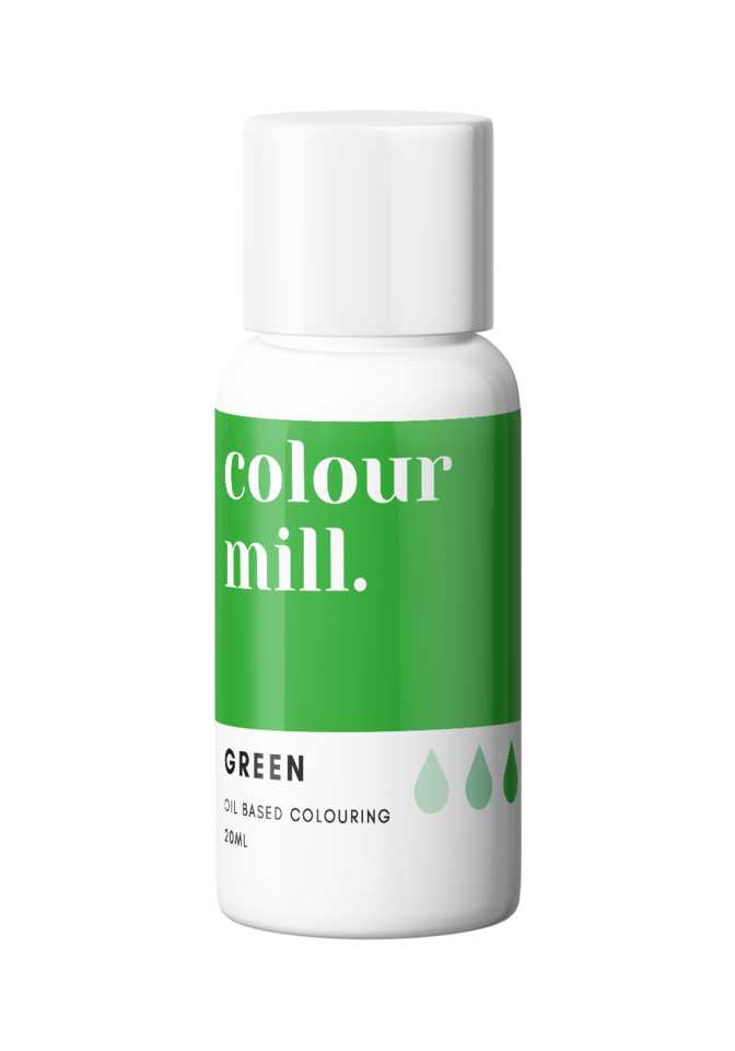 Χρώμα Πάστας - Πράσινο - Oil Based - Colour Mill - Green.