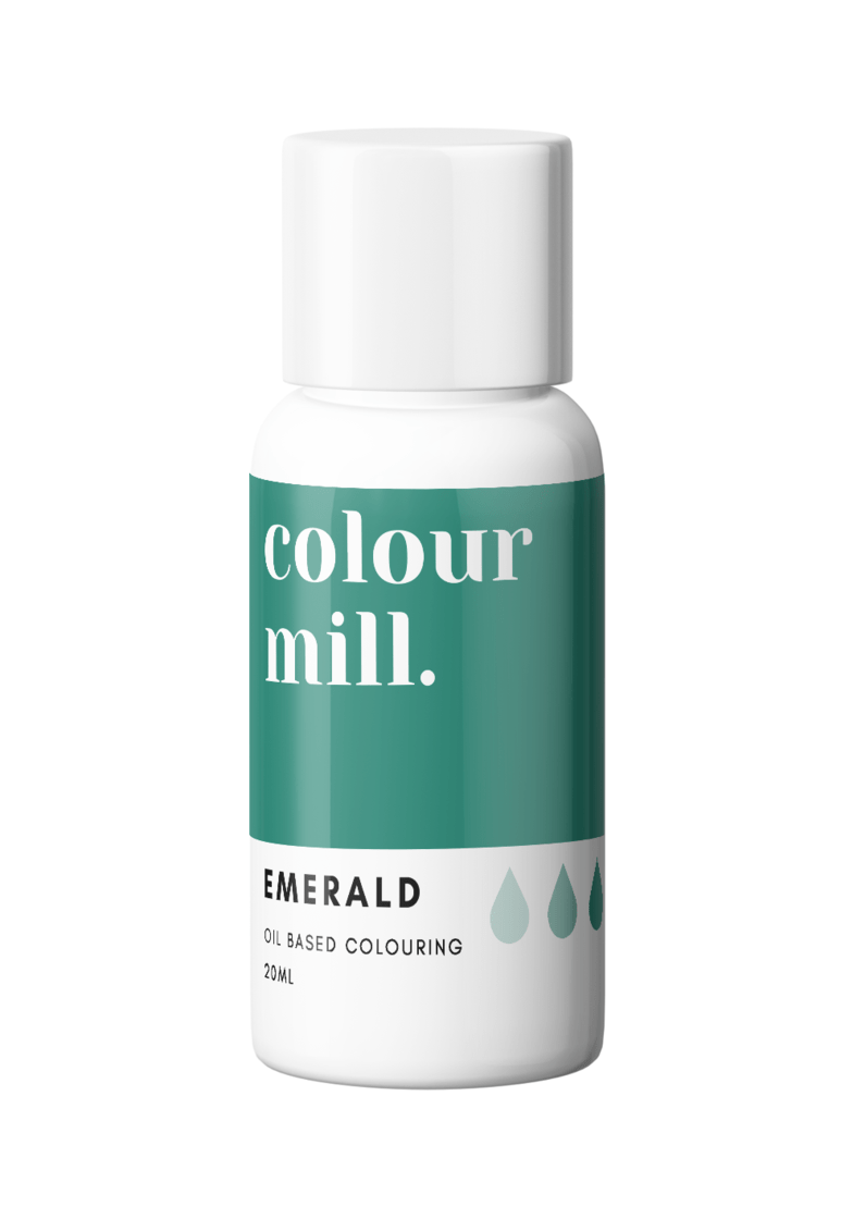 Χρώμα Πάστας Πράσινο Σμαραγδί - Oil Based - Colour Mill - EMERALD