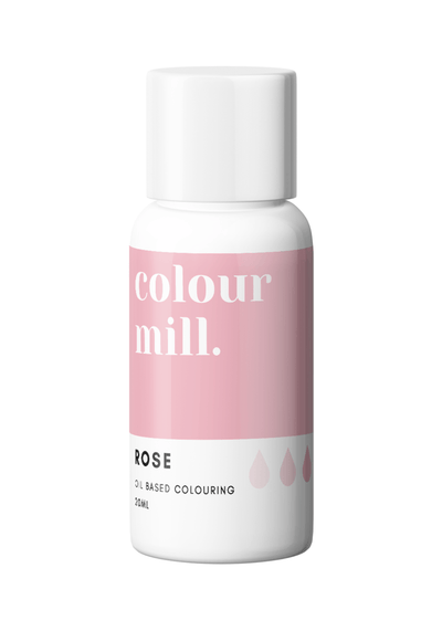 Χρώμα Πάστας - Ροζ τριαντάφυλλο - Oil Based -Colour Mill - Rose -20ml