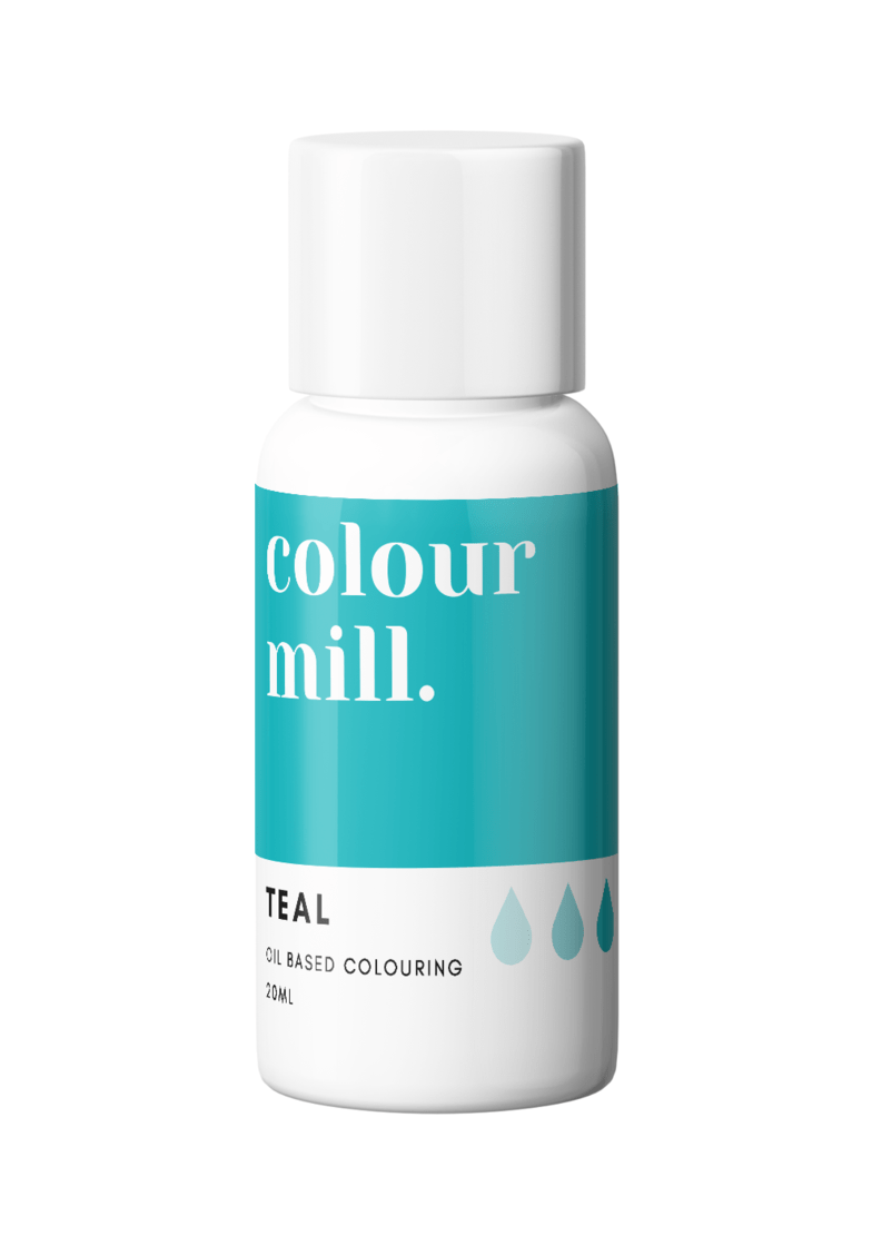 Χρώμα Πάστας - Τυρκουάζ - Oil Based - Colour Mill - Teal.