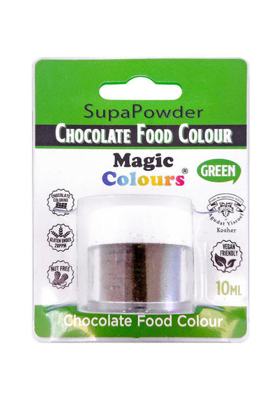 Χρώμα σε σκόνη για σοκολάτα της Magic Colours λιποδιαλυτό - Green.
