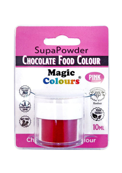 Χρώμα σε σκόνη για σοκολάτα της Magic Colours λιποδιαλυτό - Pink.