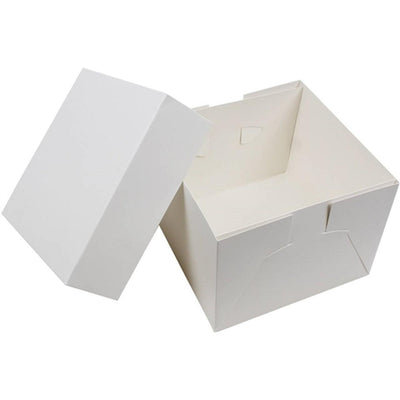 Λευκό ποιοτικό κουτί μεταφοράς τούρτας. - Lenka Sweet Dreams