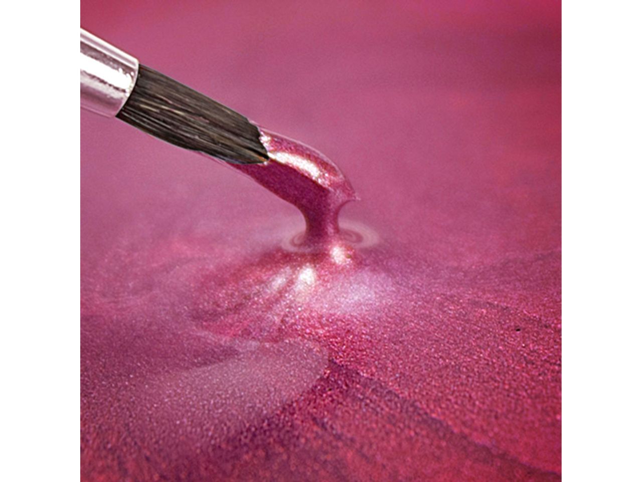 Ροζ μεταλλικό χρώμα ζωγραφικής Rainbow Dust RD Metallic Food Paint Pearlescent Cerise 25ml